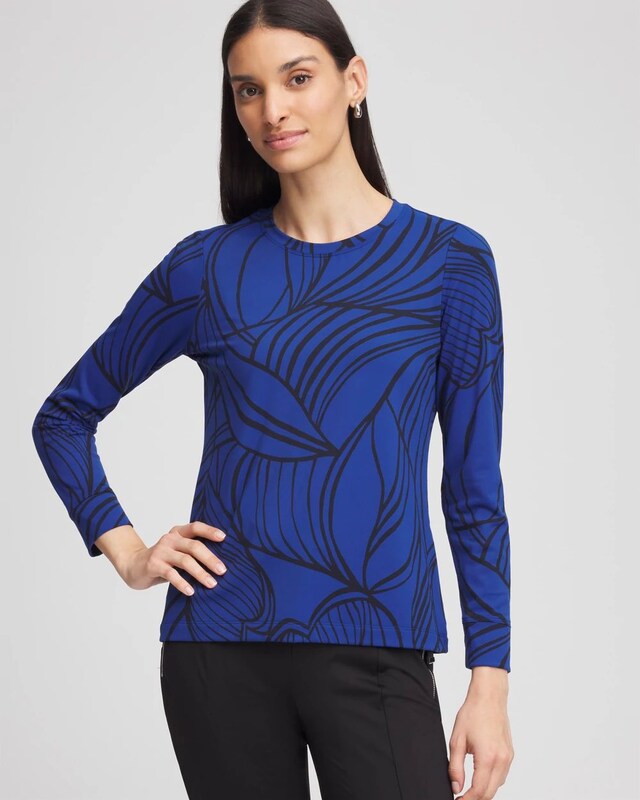 Zenergy UPF Leaf Long Sleeve Top